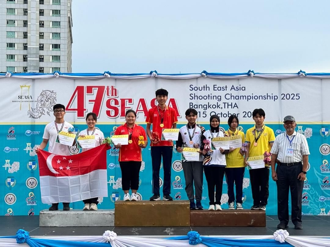 First gold medals for Vietnam at Southeast Asia Shooting Championship 2025